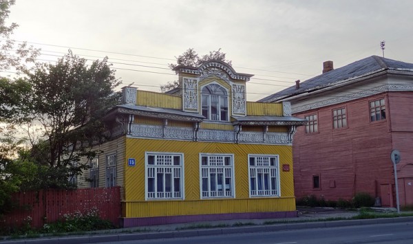Вологда: кружевной палисад